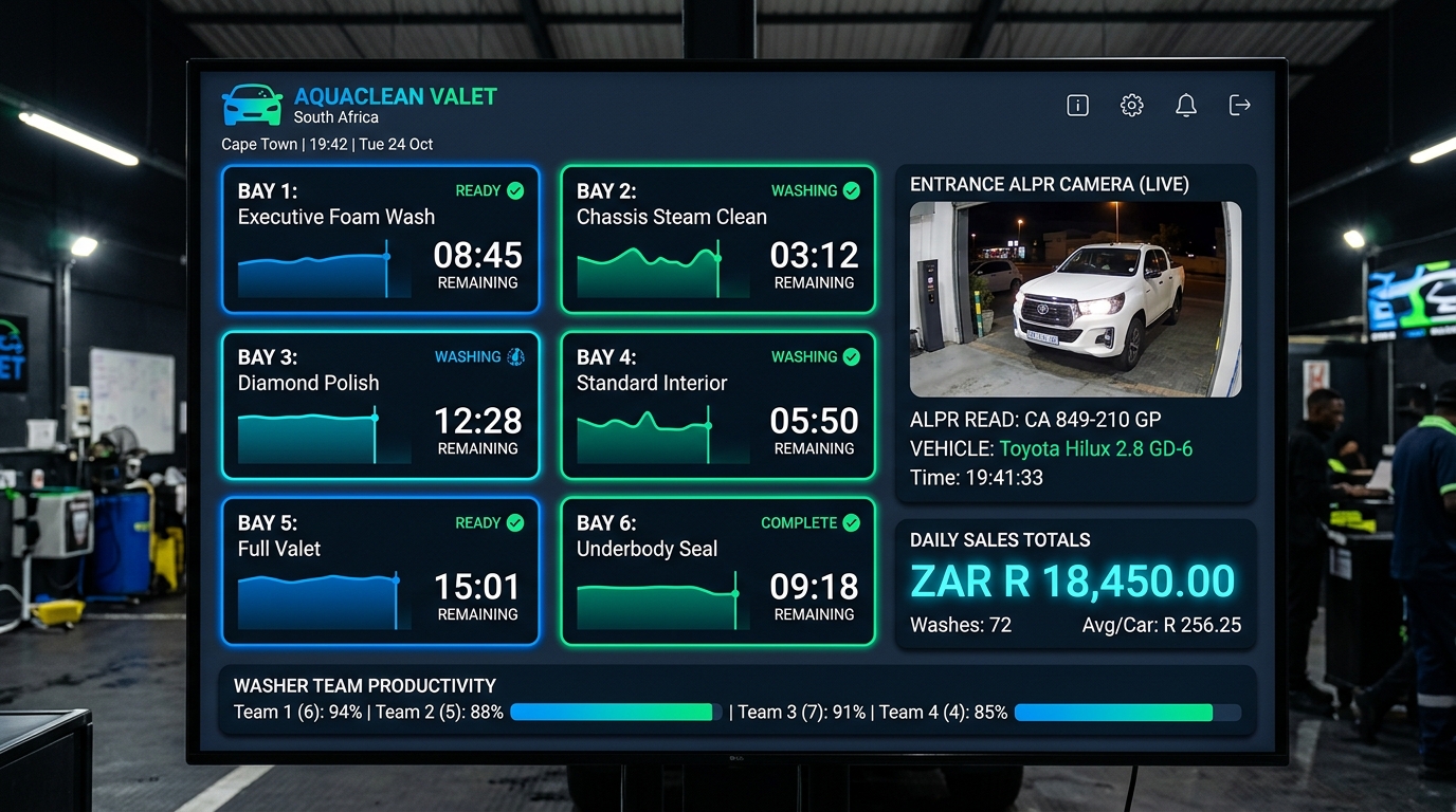Carwash Interface