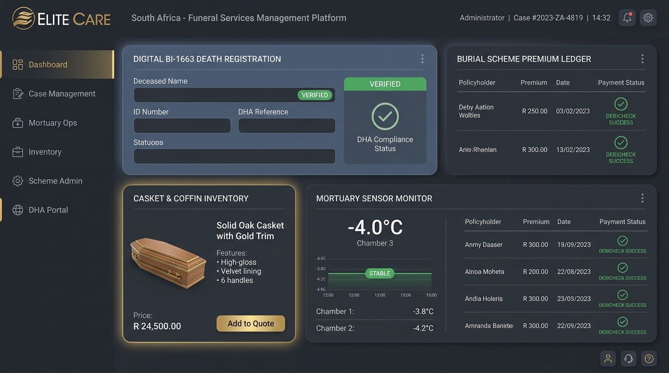Funeral Interface