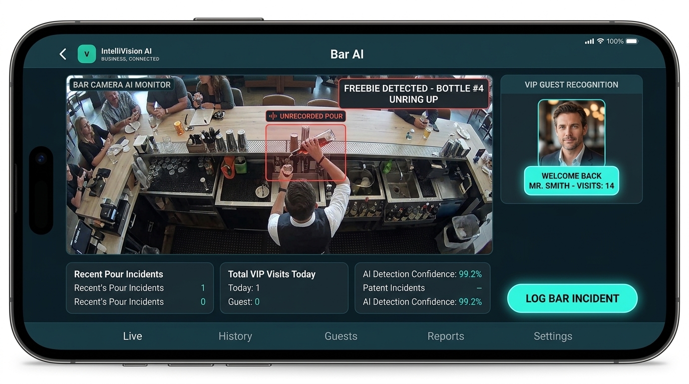 Bar VIP AI UI