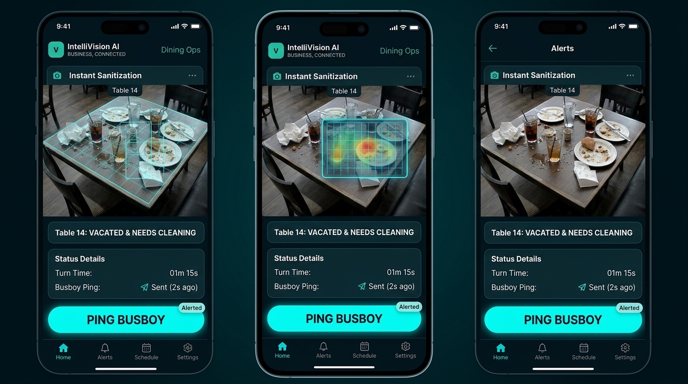 Vision concept - dirty-table detection