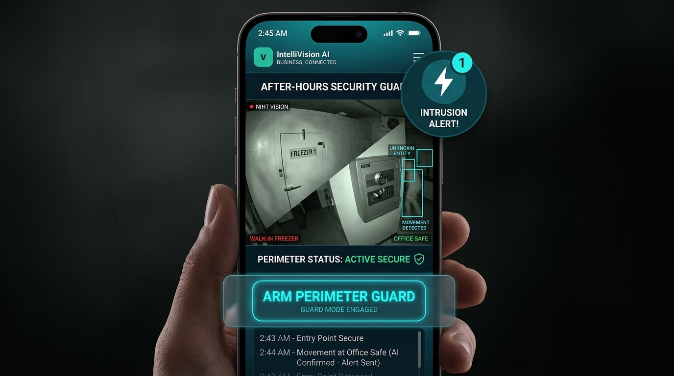Vision concept - after-hours intrusion