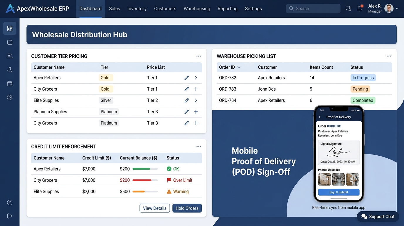 Wholesale UI