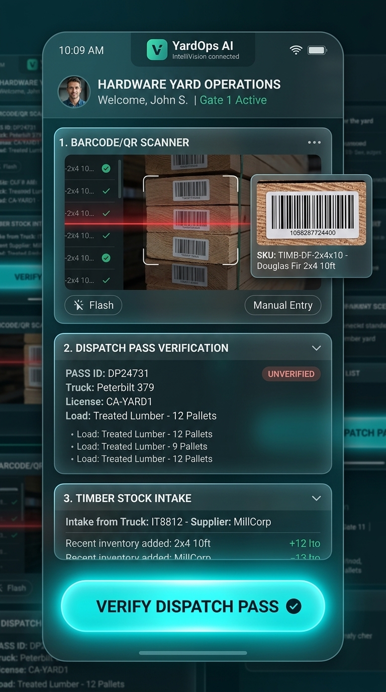 Mobile - yard operations