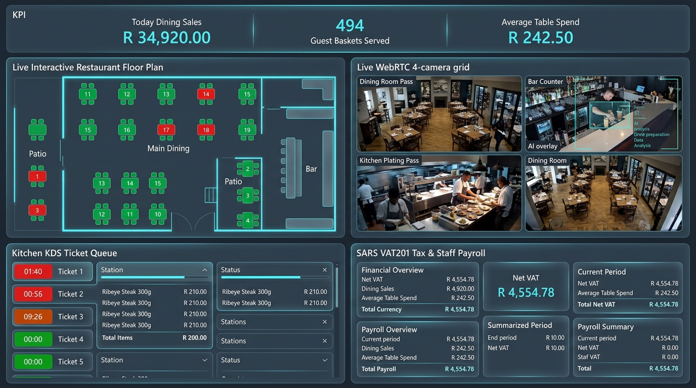 Executive dashboard render
